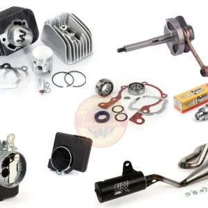 Kit elaborazione 65cc con marmitta giannelli e carburatore 13 Piaggio Ciao