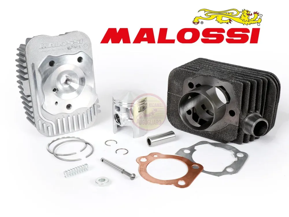 Kit gruppo termico d.43 cilindro 65cc Malossi Piaggio Ciao Si Bravo Boxer Superbravo 50 spinotto 12