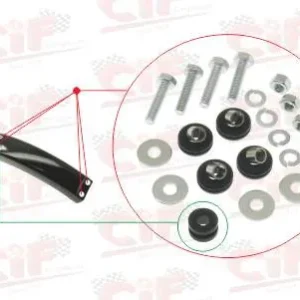 Kit viteria completa gommini completi per parafango posteriore Piaggio Ciao tutti i modelli