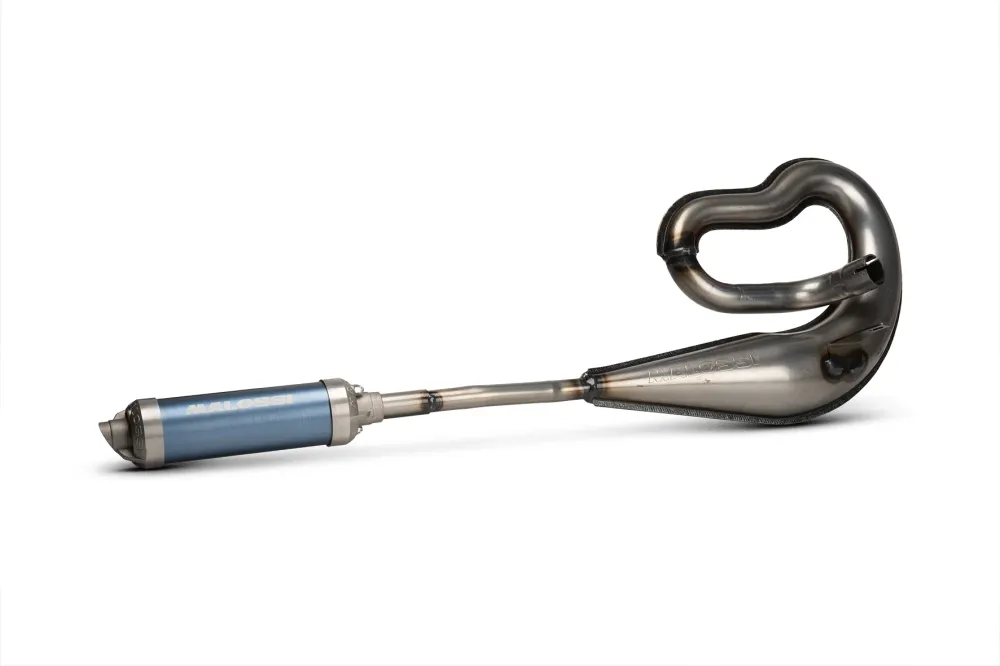 Marmitta scarico espansione Malossi Too Bad Piaggio Si con collettore diametro 27mm per Big Deps