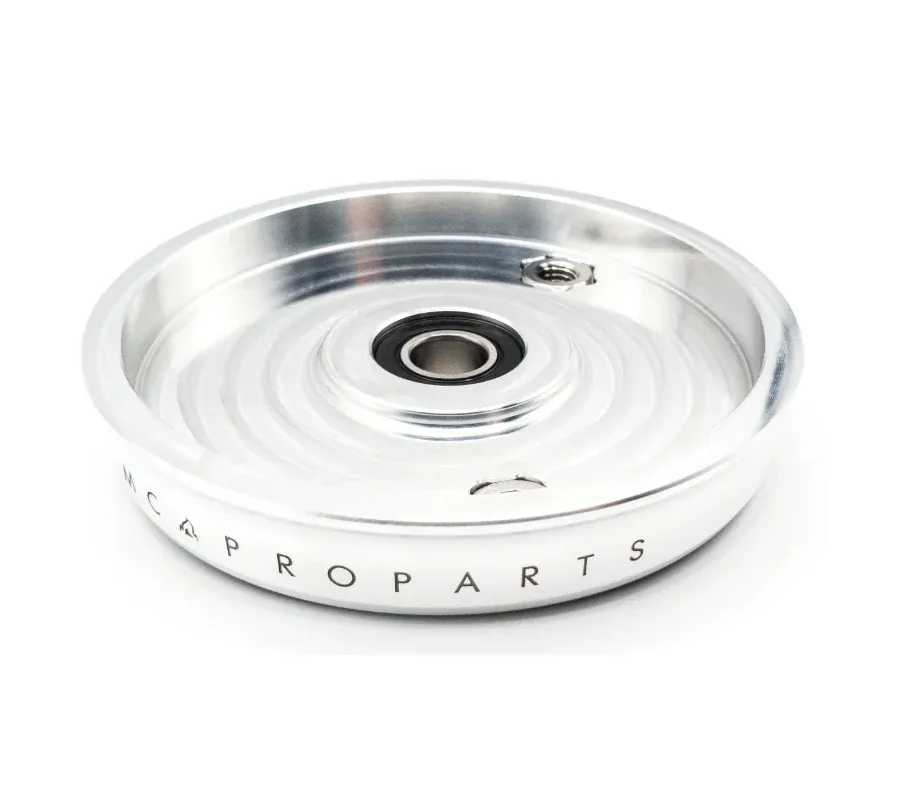 Piastra completa di cuscinetto supporto ruota posteriore MC PROPARTS Piaggio Boxer 50 argento