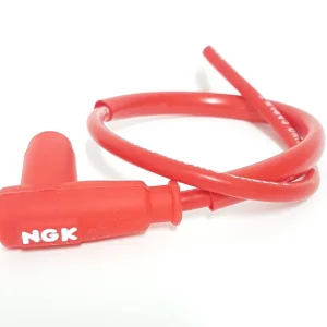 Pipetta cappuccio candela NGK racing rossa silicone Ciclomotori Vespa Scooter Moto
