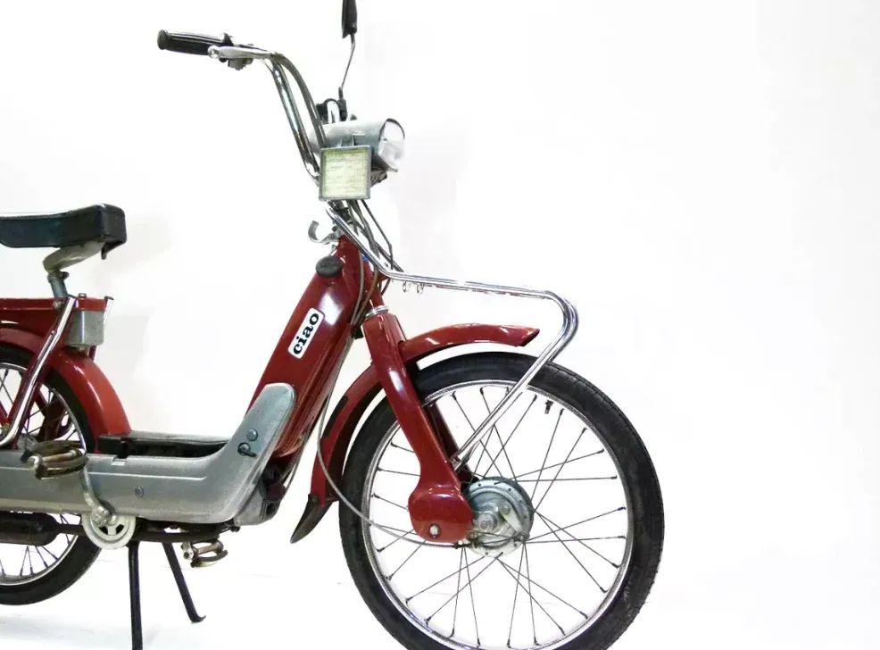 Portapacchi anteriore cromato Piaggio Ciao 50 1967-1979