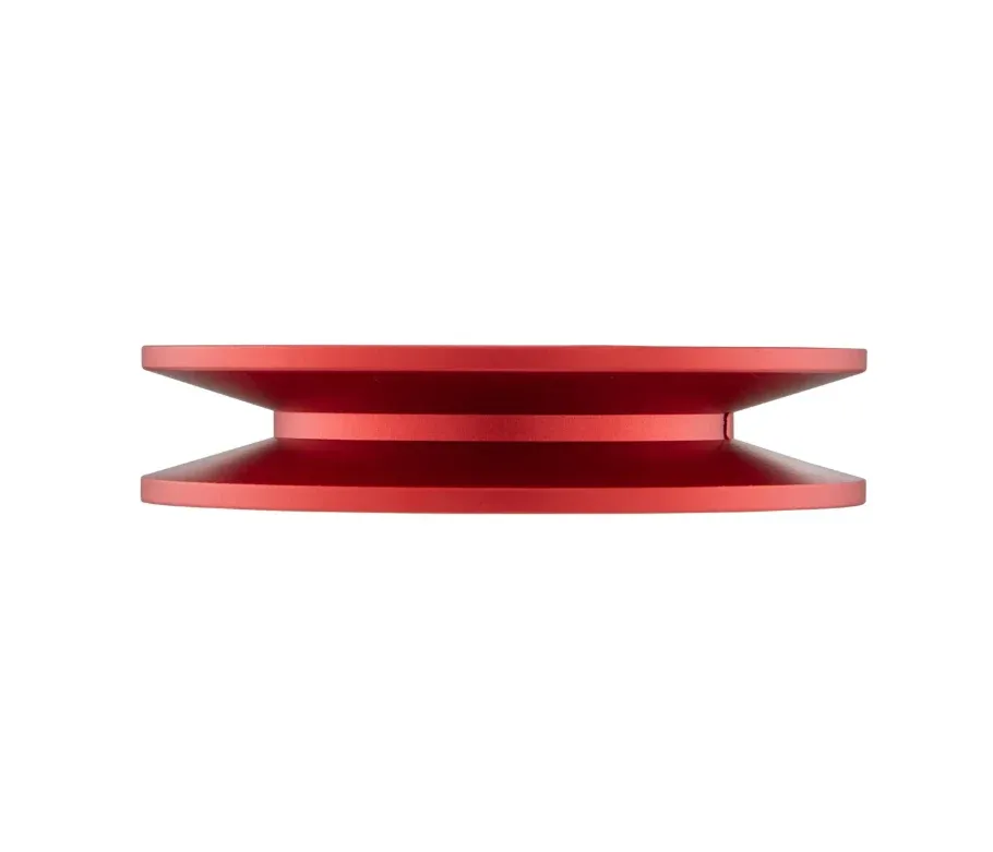 Puleggia Swing alluminio CNC rosso anodizzato 65mm Piaggio Ciao Si Bravo