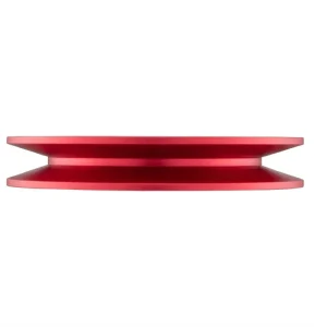Puleggia Swing alluminio CNC rosso anodizzato 94mm Piaggio Ciao Si Bravo