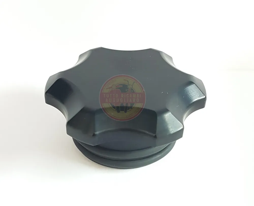 Tappo serbatoio CNC Piaggio Si con doppio oring nero diametro 41mm
