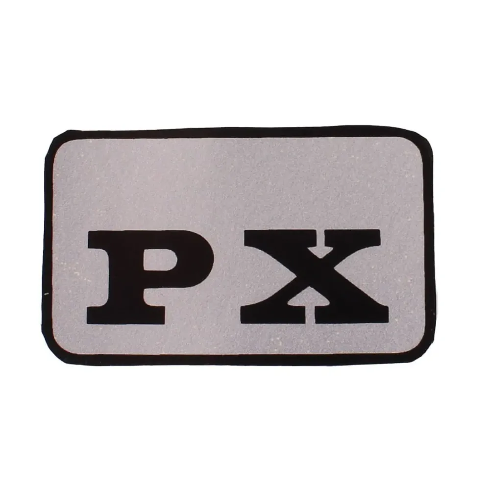 Targhetta adesiva parafango posteriore Piaggio Ciao PX