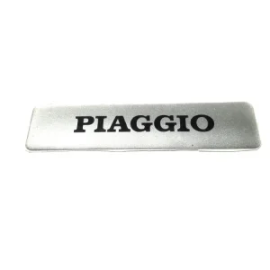 Targhetta scritta adesiva resinata serbatoio Piaggio Ciao Si