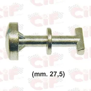 Vite perno pernetto fissaggio fianchetti Piaggio Ciao lunghezza 27.5mm