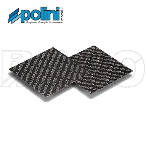 Polini Set Lastre Fibra Di Carbonio 110x100mm SP.040 Per Carburatore