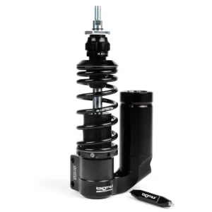 Ammortizzatore anteriore nero regolabile gas BGM Piaggio Zip Sfera Vespa ET2 ET4