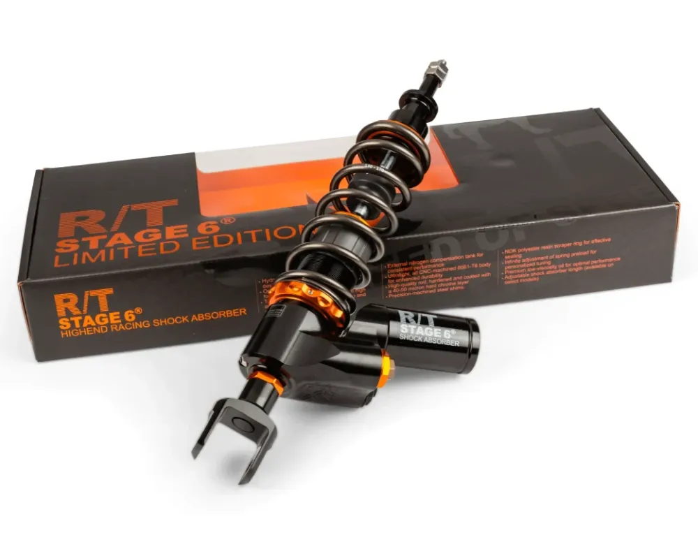Ammortizzatore posteriore Stage 6 R/T regolabile 335mm limited edition Gilera Piaggio Vespa 50