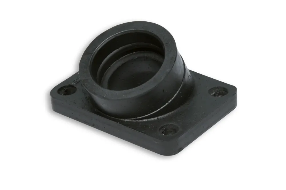 Collettore aspirazione Malossi MHR dritto gomma 28x36mm per carburatori PWK KOSO DELLORTO VHST