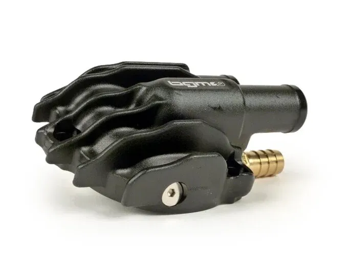 Coperchio pompa acqua BGM nero anodizzato Vespa GTS 125 250 300
