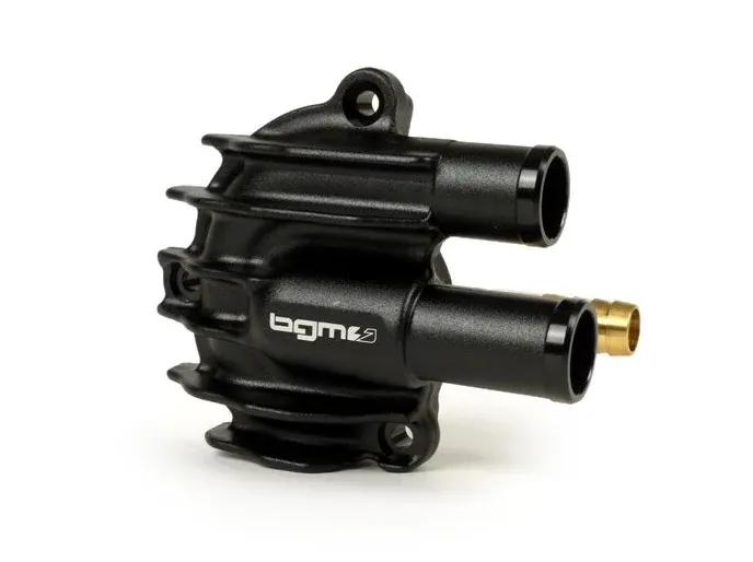 Coperchio pompa acqua BGM nero anodizzato Vespa GTS 125 250 300