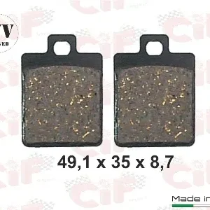 Coppia pastiglie freno anteriori Piaggio Zip Liberty Sfera Vespa LX ET2 ET4