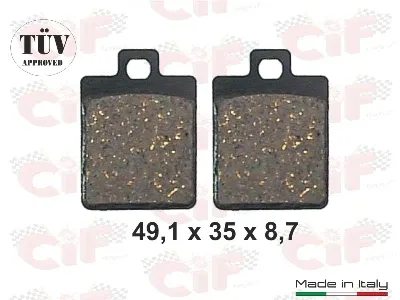 Coppia pastiglie freno anteriori Piaggio Zip Liberty Sfera Vespa LX ET2 ET4