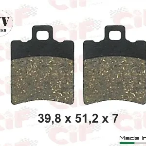 Coppia pastiglie freno Aprilia Malaguti Peugeot Piaggio 50