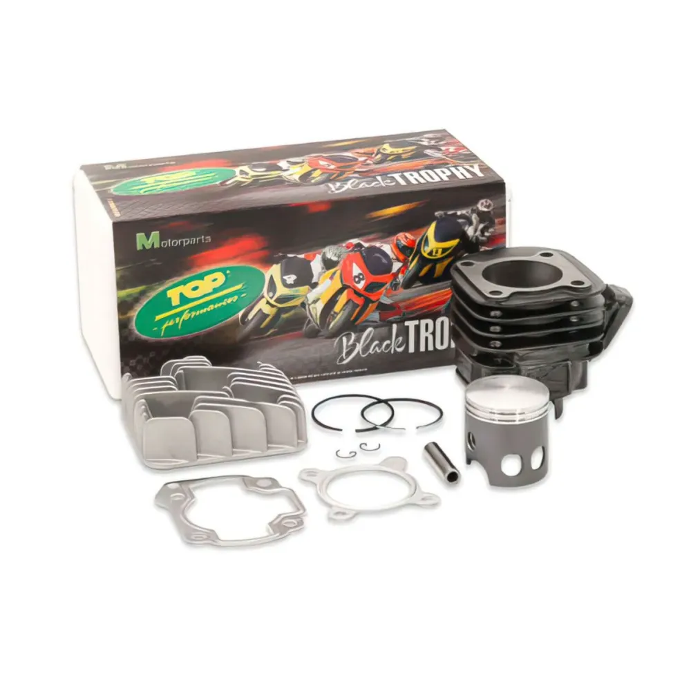 Kit gruppo termico ghisa d.47 70cc Top Performances Minarelli orizzontale ad Aria
