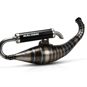Marmitta scarico espansione Malossi MHR Scooter Racing motore 100cc Piaggio Zip Quartz