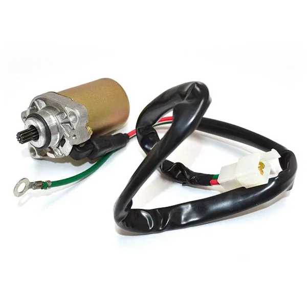 Motorino d'avviamento 10 denti Peugeot 50 Elyseo Looxor Ludix Speedfight Vivacity