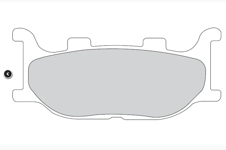 Pastiglie freno Italjet-Yamaha 125-150