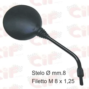 Specchio specchietto retrovisore dx destro Aprilia Scarabeo 50
