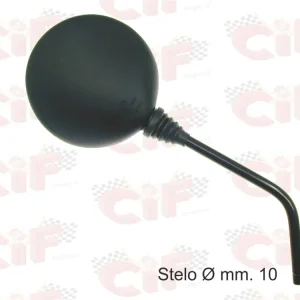 Specchio specchietto retrovisore nero Aprilia Rally Scarabeo 50