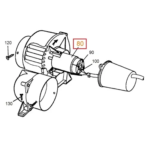 Motorino per TEB 7/78 - 12/85 e TBM