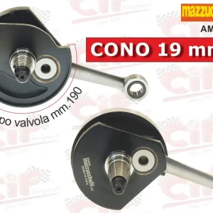 Albero motore mazzucchelli anticipato corsa 43 cono 19 Vespa 50 Special L N R PK S APE