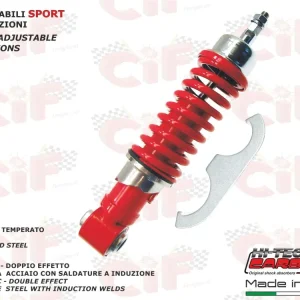 Ammortizzatore anteriore rosso regolabile Carbone Vespa 50 Special L N R PK ET3