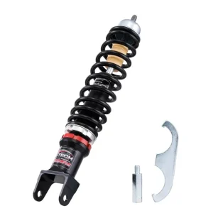 Ammortizzatore posteriore Carbone Hi Tech regolabile nero Vespa 50 90 125 150 200