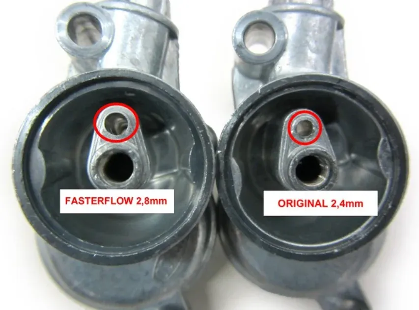 Carburatore BGM PRO FASTER FLOW 24/24 Vespa PE PX LML 125 150 200 CON MISCELATORE