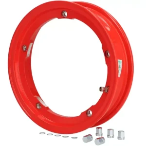Cerchio cerchione ruota BGM Tubeless rosso 2.10-10 Vespa 50 125 150 200