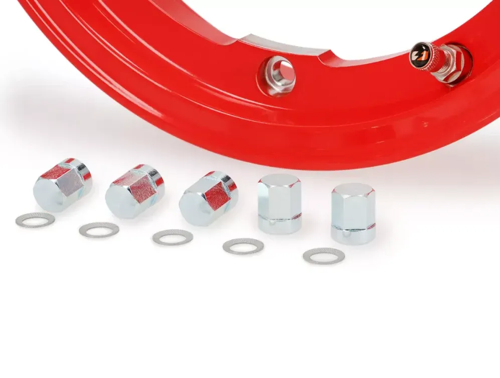 Cerchio cerchione ruota BGM Tubeless rosso 2.10-10 Vespa 50 125 150 200