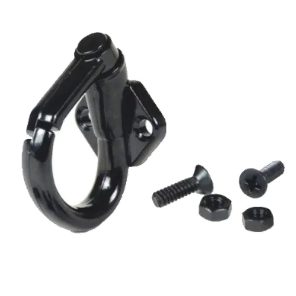 Cif Gancio Portaborsa Alluminio Nero Piaggio SPECIAL- PRIMAVERA - PK - PX - T5 - RALLY - GT - SUPER - SPRINT - GS - GTR 5306-