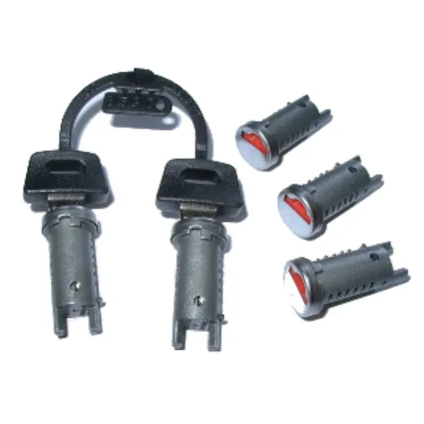 Cif Kit Serrature 5 Cilindretti Serratura + 2 Chiavi Piaggio VESPA PK - PK XL - PX - T5 - PXE - COSA - Scooter NRG - SFERA...