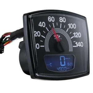 Contachilometri con contagiri SIP 2.0 quadro effetto carbonio Vespa 50 Special