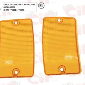 Coppia plastiche gemme frecce anteriori originali Siem Vespa PK XL RUSH N HP FL 50 125