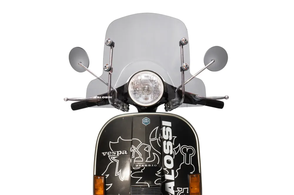 Cupolino paravento fume' chiaro Malossi per Vespa PE PX ARCOBALENO MILLENIUM 125 150 200