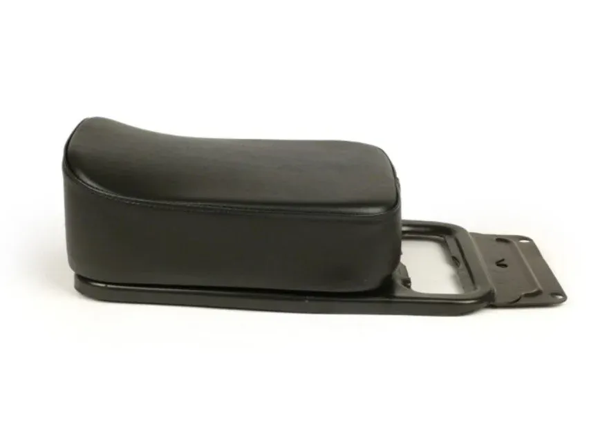 Cuscino sella posteriore nera con piastra Vespa 50 90 125