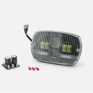 Faro fanale anteriore led con plastica originale Siem per Vespa 50 Special 12 VOLT