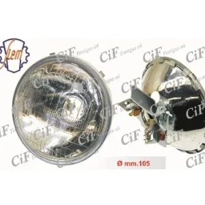 Faro fanale gruppo ottico anteriore originale Siem Piaggio Vespa 50 L N R