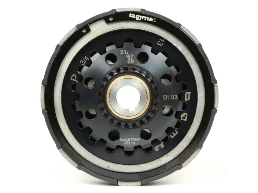 Frizione completa BMG Pro Superstrong 2.0 21 denti per primaria 67/68 Vespa Cosa PX T5 RALLY SPRINT SUPER GT