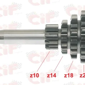 Ingranaggio quadruplo Vespa 50 Special 125 ET3 Primavera PK FL
