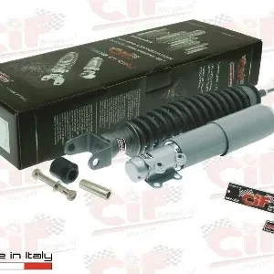 Kit ammortizzatori anteriore e posteriore Carbone Vespa HP FL 50 125 - PK 125