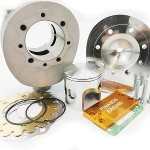 Kit cilindro gruppo termico Pinasco 244 alluminio Vespa PE PX ARCOBALENO 200 corsa 62