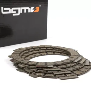 Kit 4 dischi frizione BGM PRO SUPERSTRONG per Vespe SmallFrame con frizioni 6 molle