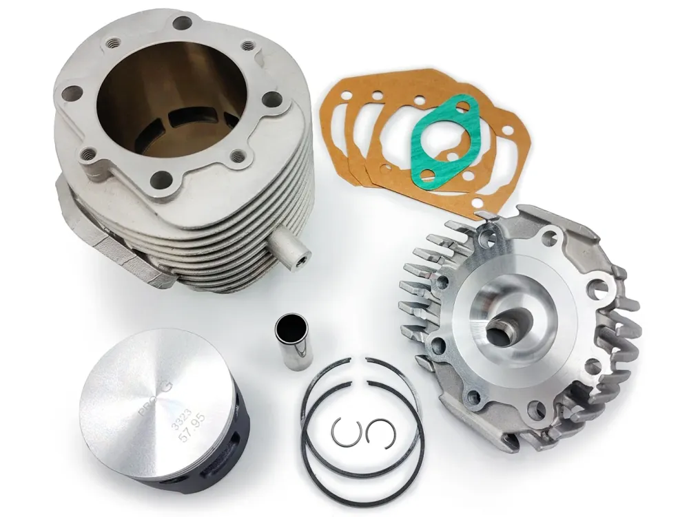 Kit gruppo termico cilindro alluminio VMC CP58 corsa 51 Vespa 50 Special L N R PK S XL ET3 PRIMAVERA