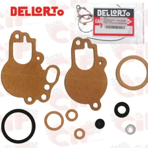 Kit guarnizioni revisione carburatore Dellorto 20.20 24.24 Vespa 125 150